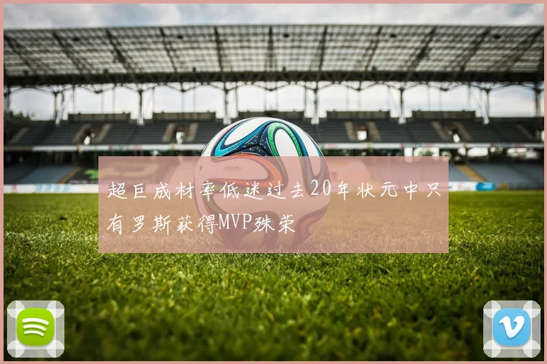 超巨成材率低迷过去20年状元中只有罗斯获得MVP殊荣